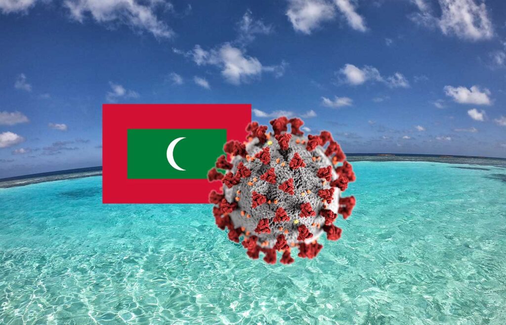 corridoi turistici, Mare delle maldive, bandiera delle maldive, coronavirus
